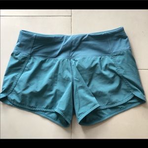 Lululemon Speed Up Short 4” in Persian Blue